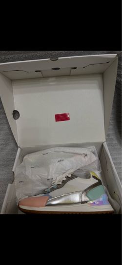 Aldo Pastel Multi Sneakers Size 8