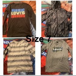 Boys Clothes Size 7 (8 Pieces For 15)