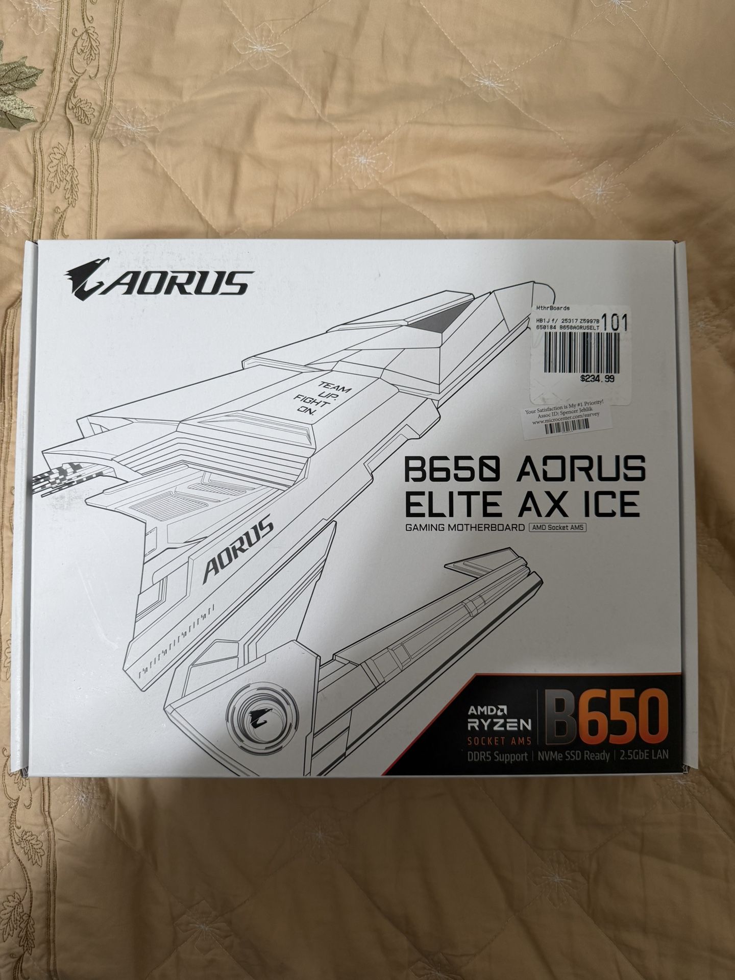 Gigabyte B650 Aorus Elite Ax Ice