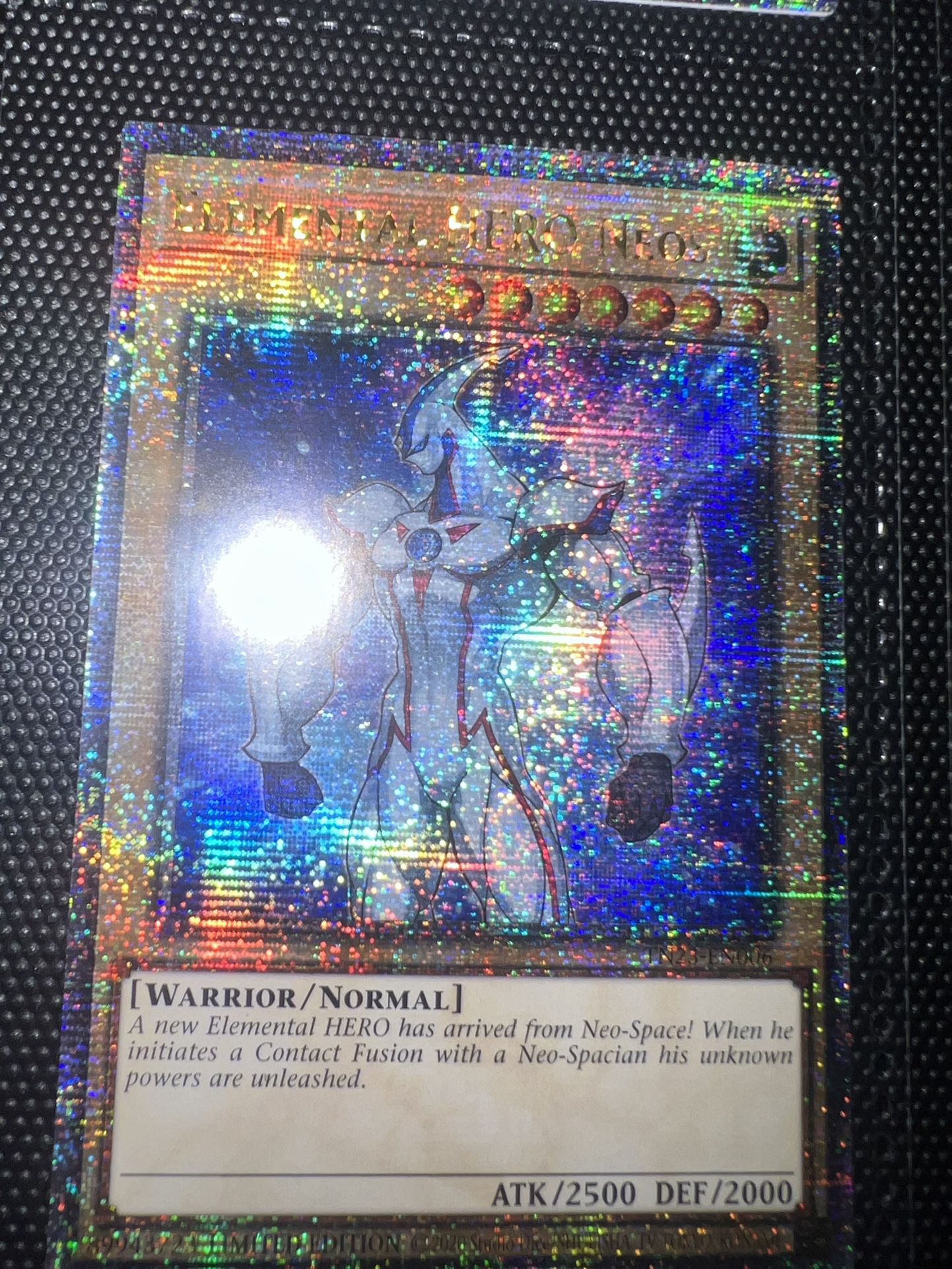 Quarter Century Secret Rare Elemental Hero Neos