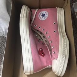 Conversex COMME des GARCONS PLAY Chuck 70 High 'Bright Pink