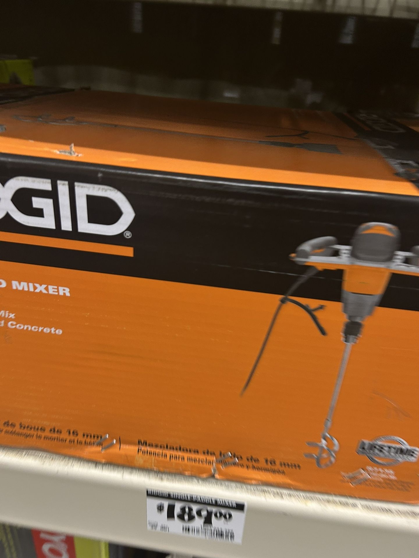 Ridgid  Mixer 