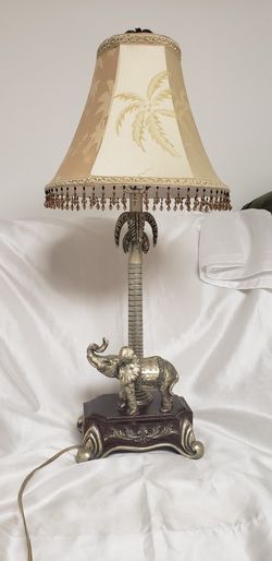 Vintage Elephant Lamp
