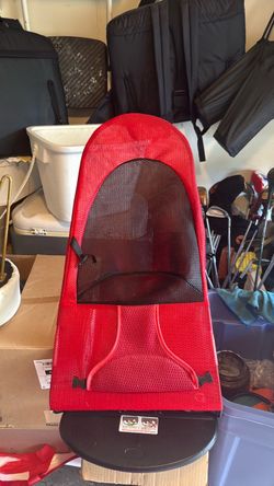 French bull dog rocking chair