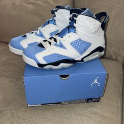 Nike Air Jordan 6 Retro UNC Colorway Mens 7.5