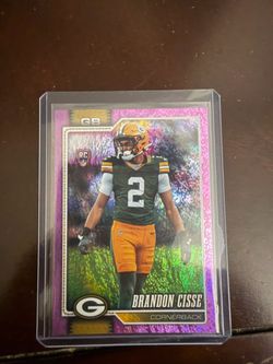 Brandon Cisse Green Bay Packers RC Pink Prizm Card