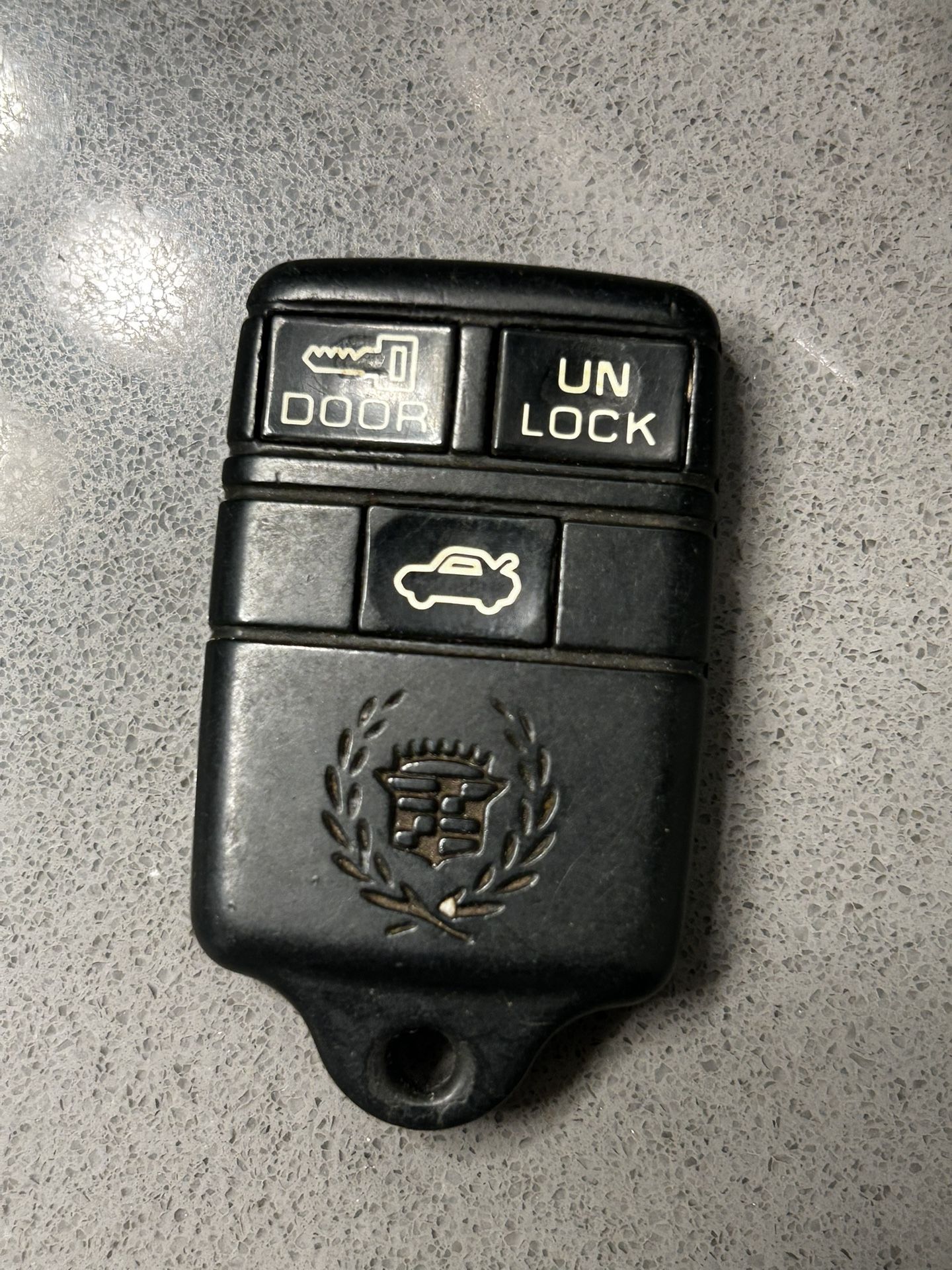 Keyless Entry Remote Cadillac Fob 3 Button ABO0104T (contact info removed)4