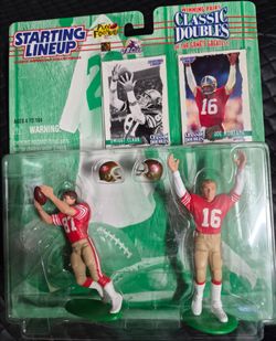 1997 Montana/Clark Classic Doubles 49ers slu starting lineup