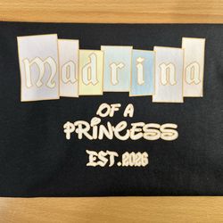 Madrina and padrino custom t shirts