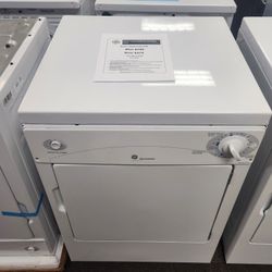 3.6 cu. ft. 120-Volt White Stackable Electric Vented Stationary Compact Dryer