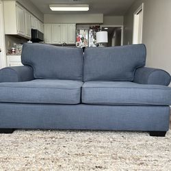 Blue Love Seat Couch