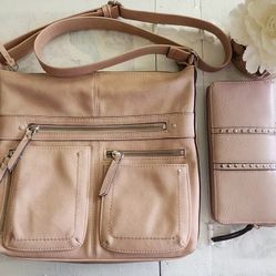 Riverton Message Crossbody Bag + Wallet