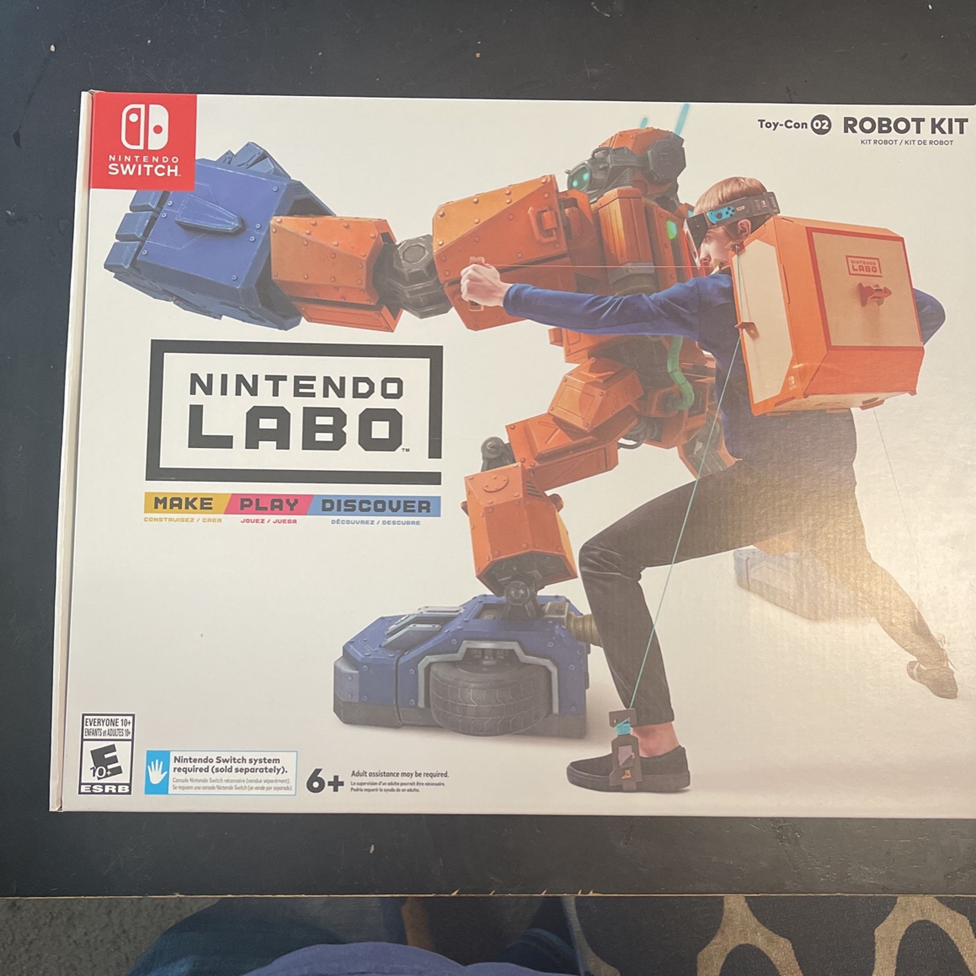 Nintendo Labo Robot Kit For Nintendo Switch New