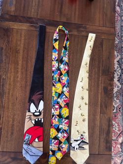 Vintage looney tune ties