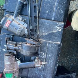 Nail Guns With Lot Of Nails 