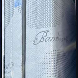 New 12” Thick BAMBOO memory Foam Mattress And Box Spring, Full Size And Queen Size