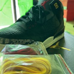 Jordan Three Retro Animal Instinct, Edition Size 11 Nine Out Of 10 Condition