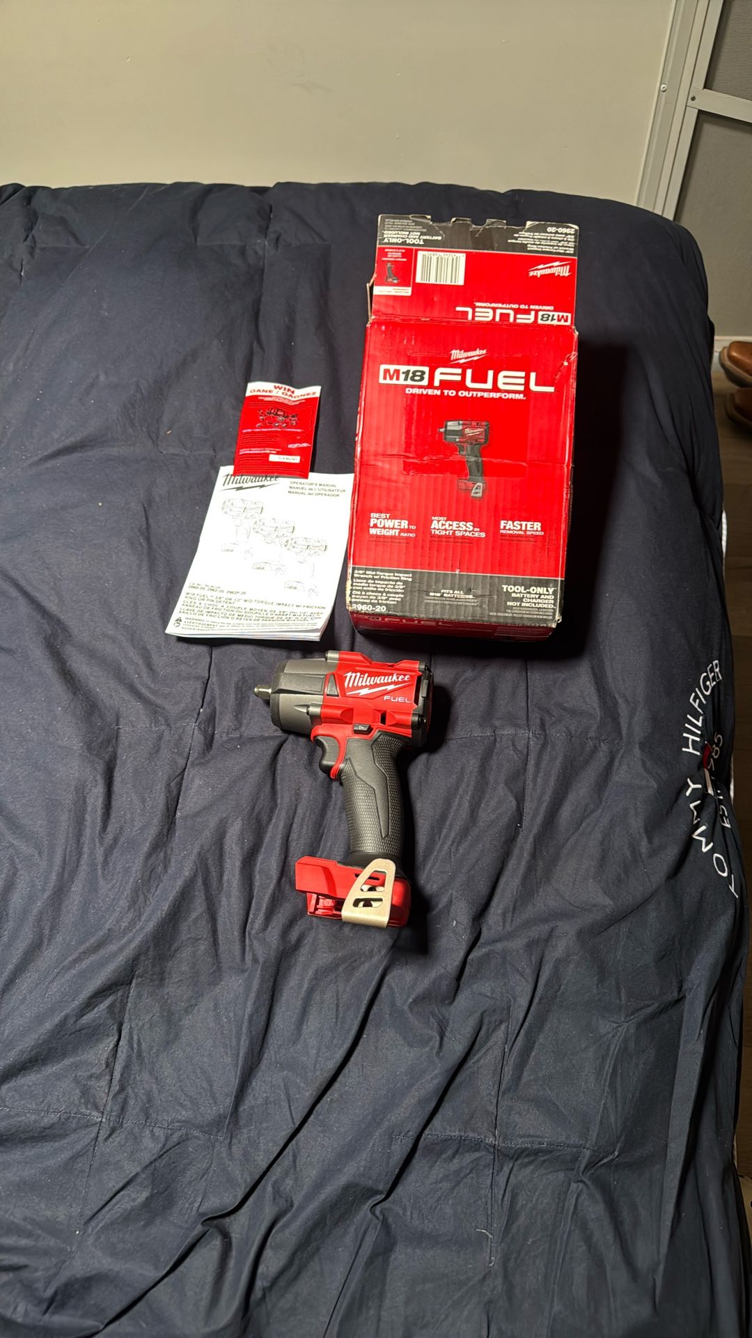 Milwaukee Impact Wrench 3/8” Tool Only