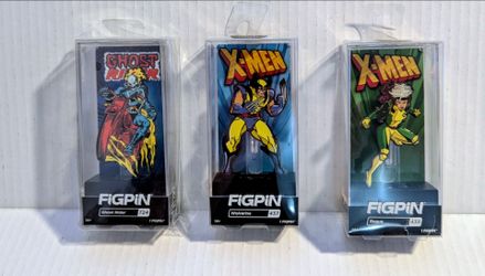 Animated Wolverine,  Rogue And Ghost Rider Pins!! Super Fun!
