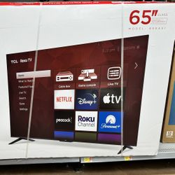65” TCL Smart 4k Led Uhd Tv 