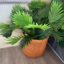 30" Artificial Palm Plants Leaves Tropical Greenery Bush Imitation Faux Fake Palm Tree Leaf for Home Kitchen Party Flowers Arrangement Wedding Decorat