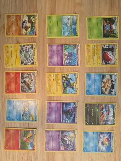 Pokemon cards set (15 cards)