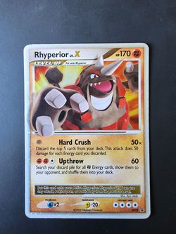 Rhyperior X DP29 Promo Pokémon Card