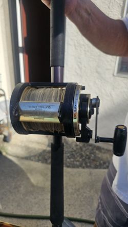 Shimano TDL 50w with SABRE Rod