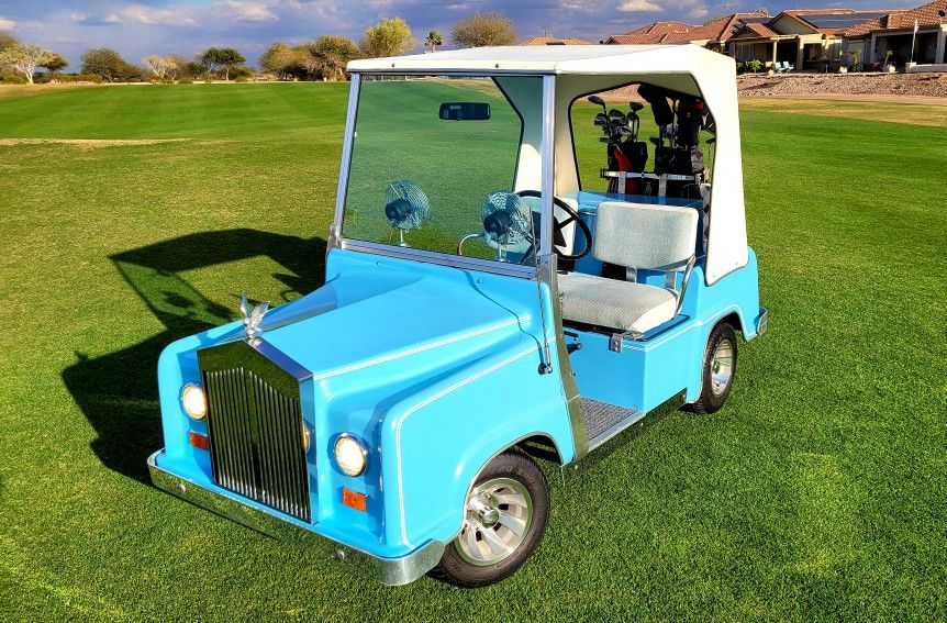 Royal Ride "Rolls-Royce" Vintage Electric Golf Cart