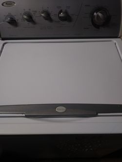 Whirlpool washer Super Capacity load has every option that you need