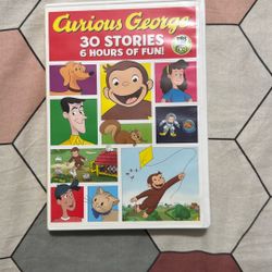 Curious George cartoon DVD