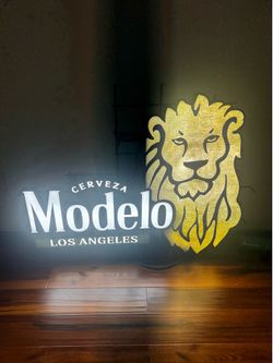 Modelo LED sign for bar