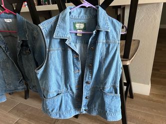 St John’s Bay Denim Vest and Jacket