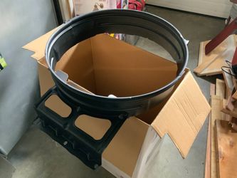 1961 Impala 409/348 original short fan shroud