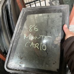 1986 Monte Carlo Quarter Glass