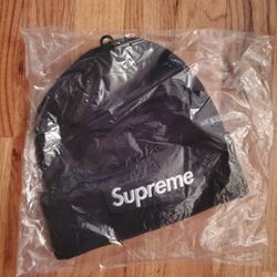 Supreme New Era Box Logo BOGO Beanie Black FW24 