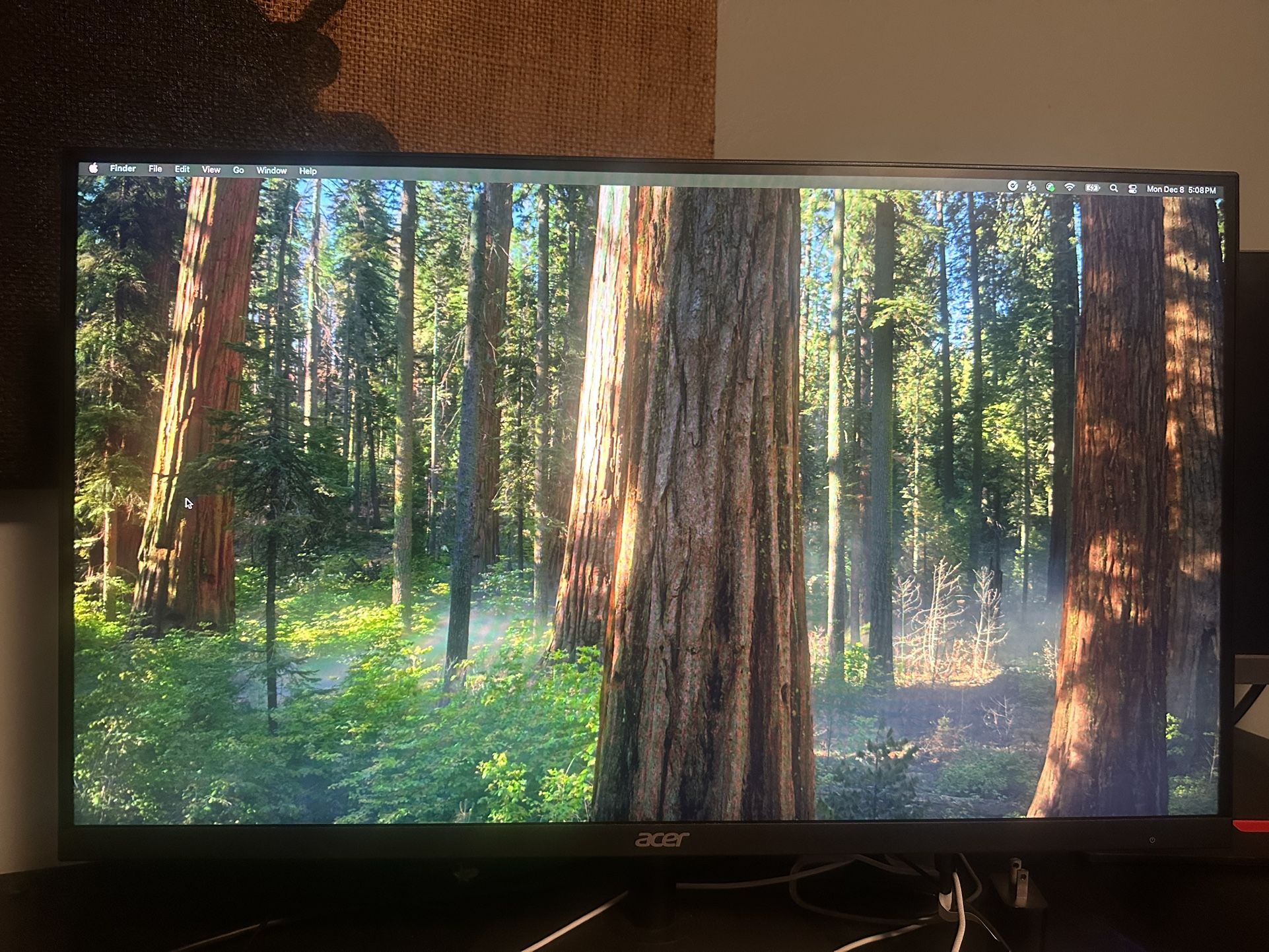 acer 24 wide screen monitor 