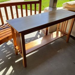 Solid Wood Table