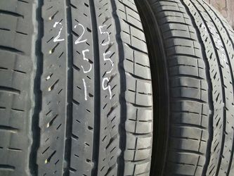 225 55 19 two good toyo tires $20 each