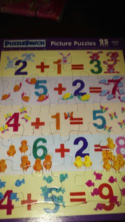 Patch 25 piece puzzle