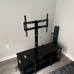 TV Stand with Mount and Led Light