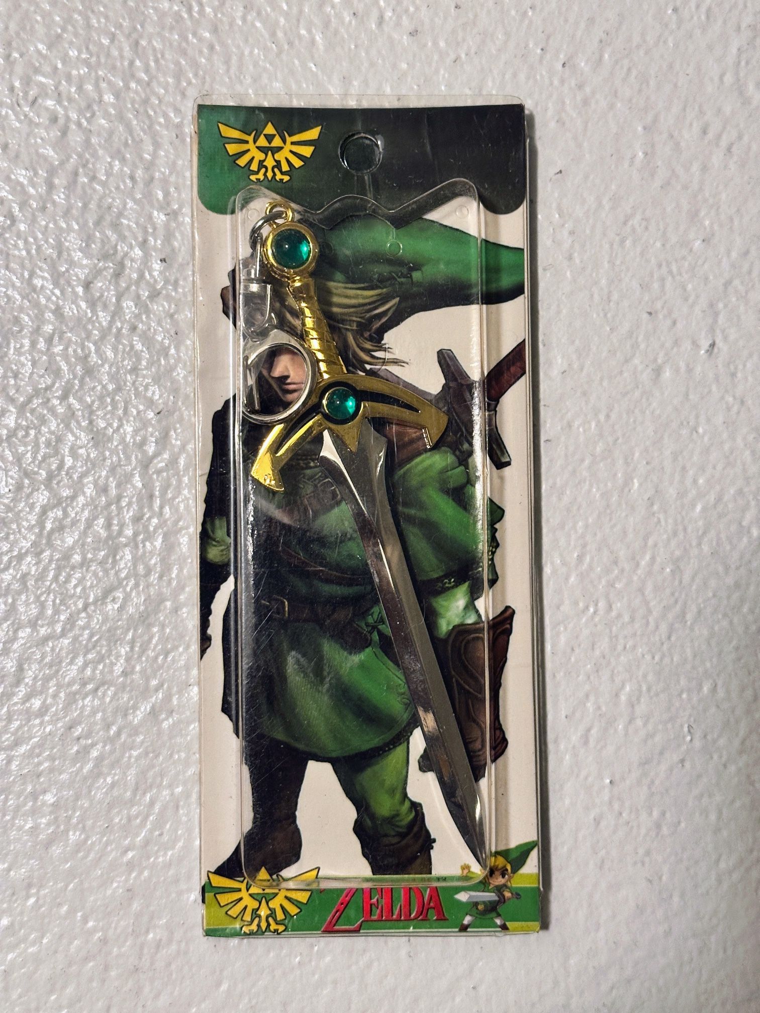 Legend of Zelda Sword Keychain Ring