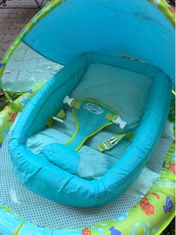 SwimWays Infant Spring Float with Canopy — Barely Used, Great Condition