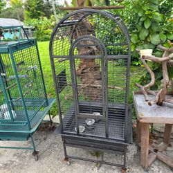 Various bird cages