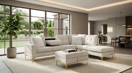 Joy II Sectional Beige 🤓😍🥰🔥🥳