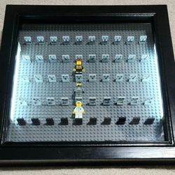 Custom LEGO Display Shadow Box Frame For Minifigures 