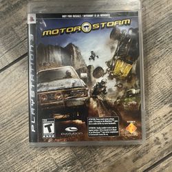 Motostorm PS3 game 