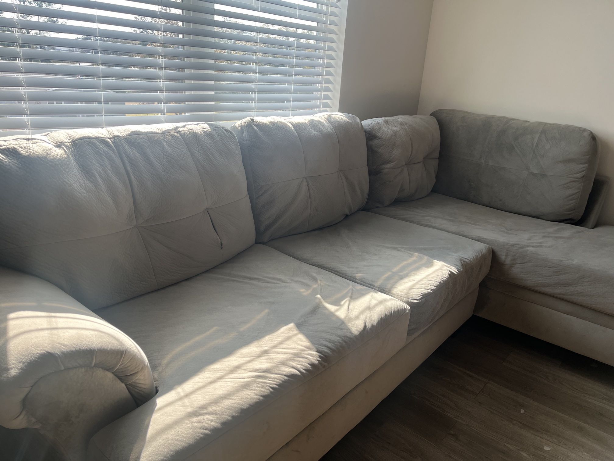 Gray Sectional Couch