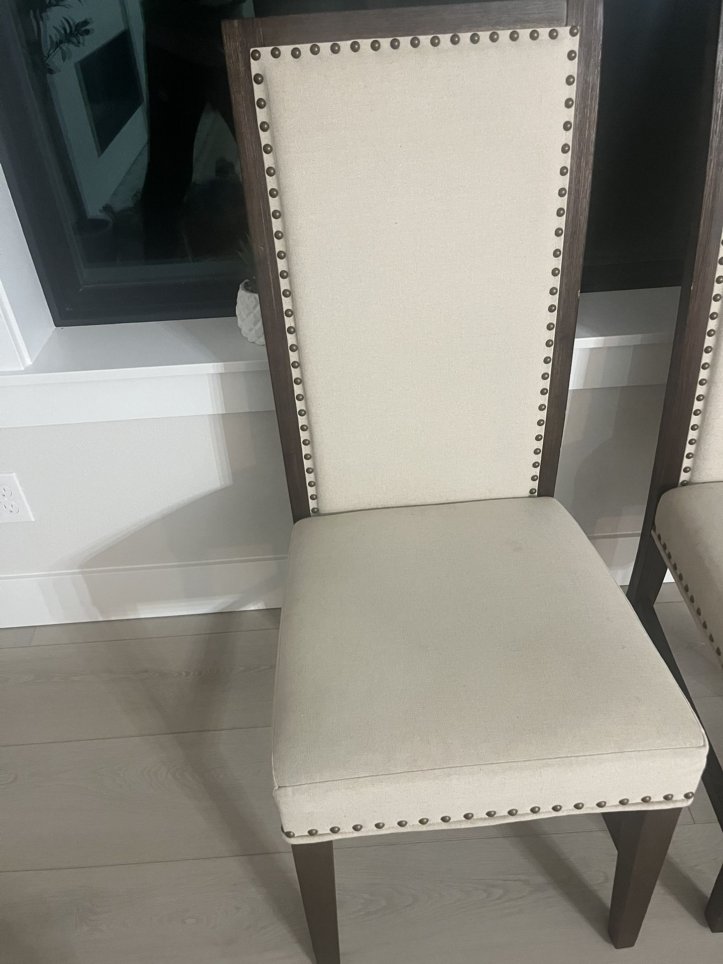 Beige Dining Room Chairs 
