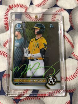 Max Muncy 1st Bowman Auto IP